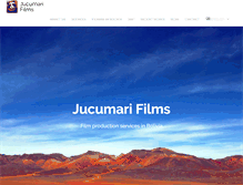 Tablet Screenshot of jucumarifilms.com